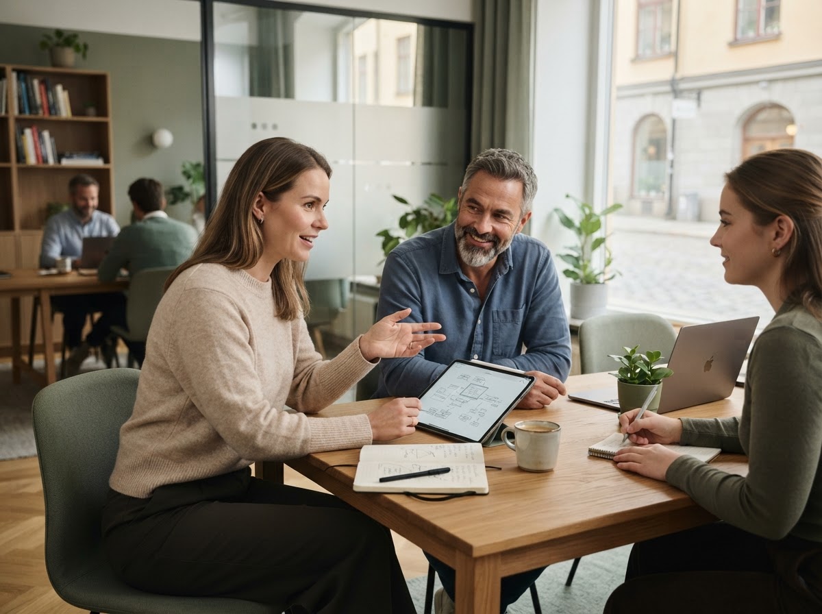 Avidakortet team som arbetar med dataanalys och modellutveckling